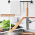 Skinny Wooden Spurtle for Sourdough Starter, Spreading, Baking, Mixing Sourdough Spoon Stirring Stick Wood Bread Spatula for Cooking Utensils Flat...