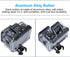 Waterproof Case for DJI OSMO Action Camera Accessories, Housing Case Protective Shell with Anti Fog Inserts Suitable for Underwater Diving Photogr...