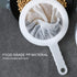 Kitchen Ultra-Fine Nylon Mesh Strainer I Plastic Sieve Fine Mesh Filter Spoon For Soy Milk Coffee Milk Yogurt Juice Kefir Honey Wine coladores de ...