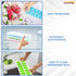 Ice Cube Tray 3 Pack, Easy Release Silicone Trays for Freezer, Nugget Ice Cube Tray, BPA Free, Stackable...