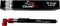 Counteract MKPG-D Analog Tire Air Pressure Gauge for Motorcycle and ATV Tires, 5-50psi, Red 90 Degree Head, Black Anodized Body, Durable Metal Con...