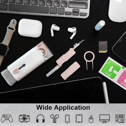 anngrowy Cleaner Kit for Airpod Bluetooth Earphones Earbud Airpods 2 Pro 2023 Keyboard Cleaner Brush Electronic Cleaning Kit for Laptop iPhone Com...