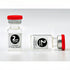 Vitorinca 2ml Sterile Glass Vials, 10 Packs-2ml Sterile Empty Vial with Self-Healing Injection Port and Flip Top Cap, Sterile Package, for use in ...