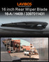 16 inch Rear Wiper Blade (16A), Back Window Windshield Wiper Blade for Toyota Sienna 2020-2011 Prius 2022-2004 /Lexus GX470 2009-2003 RX330 RX350 ...