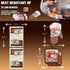 Lobyn Value Packs: 5-Piece Café Latte Kitchen Towel Set – Quilted Oven Mitt & 2 Potholders, Perfect for Coffee Lovers...