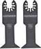 Genesis GAMT517-2 Universal 2-Pack 1 3/4" Course Tooth Oscillating Multi-Tool Quick-Release Flush Cut Blade...