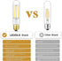 Leools E26 LED Bulb 8W Equal 75 Watt Light Bulbs Neutral White 4000K E26 Edison Bulb AC120V 900lm Dimmable 5 Inch T10 led Bulb Tubular for Rustic ...