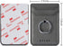 Phone Card Holder with Ring Grip for Back of Phone,Adhesive Stick-on Credit Card Wallet Pocket for iPhone,Android and Smartphones Gun Metal...