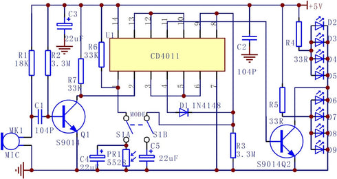 Gikfun Sound and Light Control Delay Lamp Practice Soldering Board Kit DIY for Arduino EK1948......