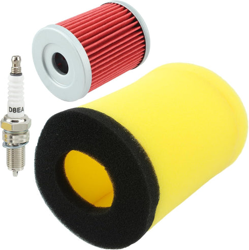 AUTOKAY Air Oil Filter Fits for Suzuki 1987-2001 Quadrunner 250 1991-2002 King Quad 300...