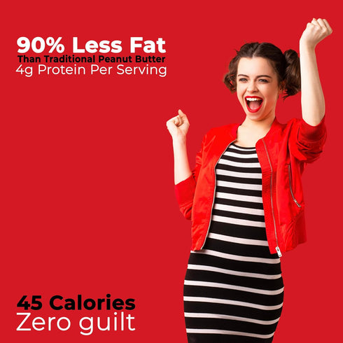 Betty Lou's 100% Organic Powdered Peanut Butter, Gluten Free, Vegan, Low Calorie, All Natural, High Protein, Deliciously Healthy, Just Add Water (...