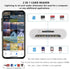 SD Card Reader for iPhone Lightning Camera Adapter Dual Slot Micro SD TF Memory Card Reader for iPad...
