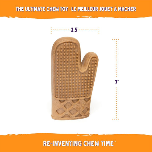 Powerbone Oven Mitt 7" Chew Toys for Dogs...
