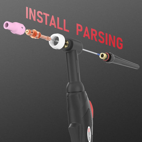 YESWELDER TIG Welding Tungsten Electrode 2% Lanthanated 3/32" x 7" (Blue, WL20/EWLa-2) 10-pk...