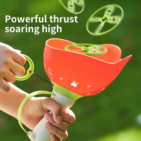Outdoor Flying Disc Launcher Toy (2PCS): Outside Catching Games for Kids Ages 4-8, Fun Toddler Toy for 3 4 5 6 7 8 Years Old Boys Girls, Creative ...