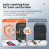 Universal European Travel Plug Adapter - International Travel Plug Adapter Wall Charger with 6.5A 5 USB Type-C for US EU UK Europe Spain Australia...