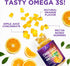 Omega 3 Gummies for Adults, Omega-3 Fish Oil Gummies for Heart Support, Omega 3 Supplement High Absorption DHA & EPA, Joint & Brain Support, Natur...