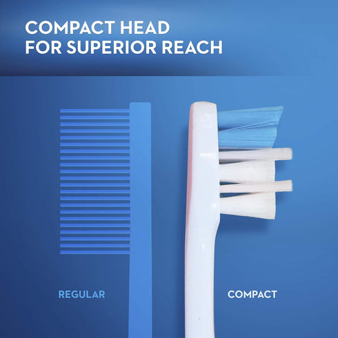Oral-B Gum Care Extra Soft Toothbrush for Sensitive Teeth and Gums, Compact Small Head - 6 Pack...