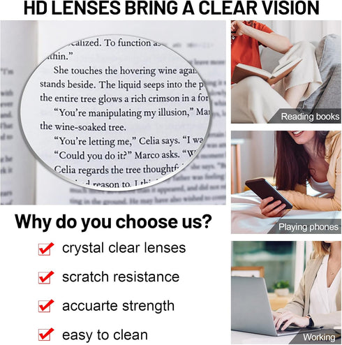 AEZUNI 6.0 Designer Reading Glasses Women Strong Reader 600 for Lady(1.0 1.25 1.5 1.75 2.0 2.25 2.5 2.75 3.0 3.5 4.0 5.0 6.0)...
