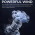 Mini Portable Handheld Fan,Personal Small Fan with hook,3 Speeds Adjustable Powerful USB Rechargeable, Handheld,Desk for Travel,Office,Room,Outdoo...