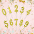 Beanlieve 10-Pieces Numeral Birthday Candles - Cake Numeral Candles Number 0-9 Glitter Cake Topper Decoration for Birthday,Wedding Anniversary,Par...