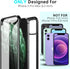 Designed for iPhone 11 Pro Max Full Body Case, Full Body Rugged Case with Built-in 9H Tempered Glass Screen Protector for iPhone 11 Promax Black.....
