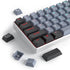 Guffercty kred 61-Keys PBT 60% Keycaps 60 Percent Shine-Through OEM Profile Keycaps Backlit US Layout for 60% Mechanical Keyboard (61 Grey Black)...