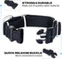 Martingale Dog Collars, Adjustable Nylon Dog Collar with Quick Release Buckle, No Choke Dog Training Collar for Small Medium Large Dogs (Blue, M)...