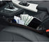 2 Set Car Seat Gap Organizer, Car Seat Gap Filler, PU Full Leather Car Seat Crevice Storage Box Universal Fit in Between Car Seat Catcher for Phon...