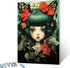 Exquisite Dolls and Butterflies DIY Paint by Numbers for Adults Beginners Unique Style Flower Painting by Number on Canvas with Brushes and Acryli...