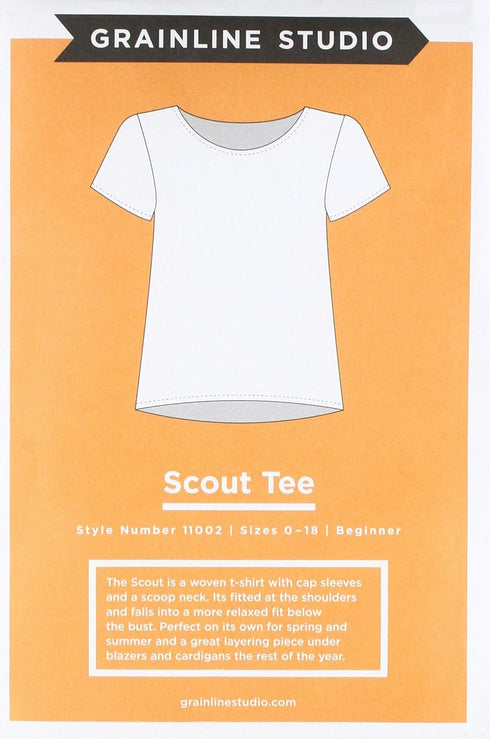 Grainline Studio Scout Tee Ptrn...