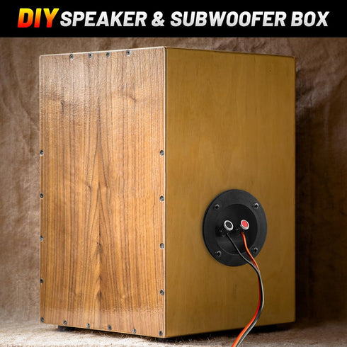 4PCS 3.5" Speaker Box Terminal Cup, Spring Round Subwoofer Box Terminal Binding Post Connector for DIY Home Car Speaker & Sub-woofer...