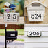 DXCYZ 3 Inch Large Number Stencils Kit 0-9 Address Number Stencil, 10PCS Reusable Plastic Painting Number Templates for Mailbox Signs, Door...