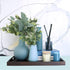 Mixed Eucalyptus Leaves Stems Bulk Artificial Eucalyptus Leaves Sprays Faux Oval Eucalyptus Leaves with White Seeds Stems for Floral Wreath Garlan...