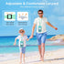 Gritin Waterproof Phone Pouch,2Pack IPX8 Waterproof Phone Case Bag for Swimming,Adjustable Lanyard Underwater Phone Dry Bag for iPhone 15 14 13 12...