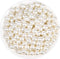 Pearl Beads for Craft, Anezus 200pcs Ivory Faux Fake Pearls, 12 MM Sew on Pearl Beads with Holes for Jewelry Making, Bracelets, Necklaces, Hairs, ...