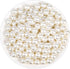 Pearl Beads for Craft, Anezus 200pcs Ivory Faux Fake Pearls, 12 MM Sew on Pearl Beads with Holes for Jewelry Making, Bracelets, Necklaces, Hairs, ...