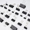 Small Binder Clips and paper clips (144Pcs) 0.75 Inch(3/4 Inch),Black metal Small Paper Clamps for Office, Home, School...