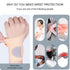 2 Pcs Ultra-Thin Wrist Brace Support for Carpal Tunnel, Pain Relief, Arthritis, Tendonitis, Elastic Wrist Wraps Right and Left Hands - Compression...