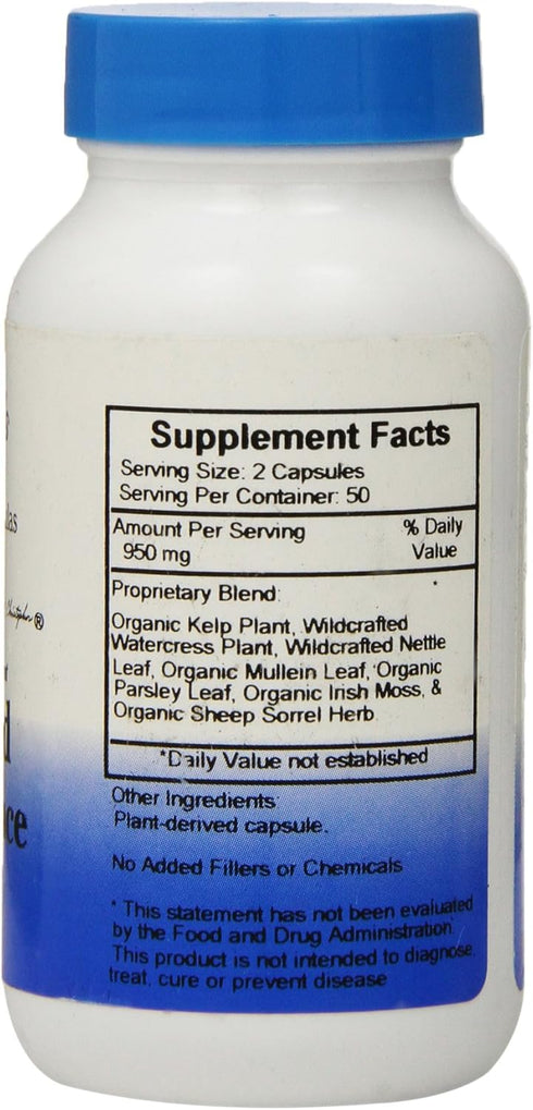 Dr. Christopher's Original Formulas Thyroid Maintenance Formula Capsules, 100 Count...
