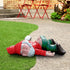 Funny Garden Drunk Gnome Creative Drunken Dwarf Statue Decoration Fairy Garden Accessories for Outdoor Indoor Ornament...