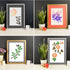 16 Pieces Wild Flower Stencils Spring Wildflower Painting Stencils Reusable Flower Template DIY Small Flower Painting Stencils for Painting on Woo...
