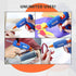 Mini Hot Glue Gun with 30 Glue Sticks for Crafts School DIY Arts Home Quick Repairs, 20W, Blue...