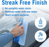 Silicone Car Window Squeegee for Boat Windshields, RVs, and Auto Cleaning, Water Blade Wiper and Cleaner for Glass, Mirrors, and Shower Doors...