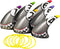 Poolmaster Shark Zone Swimming Pool, Indoor and Outdoor Ring Toss Game, Sharks...
