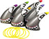 Poolmaster Shark Zone Swimming Pool, Indoor and Outdoor Ring Toss Game, Sharks...