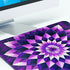 Computer Mouse Pad with Stitched Edge Comfortable Mouse Pads with Non-Slip Rubber Base, Purple, 8x10 inch...
