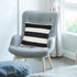 4 Pack Waterproof Pillow Covers Outdoor Throw Pillowcases Decorative Garden Cushion Case for Home Garden Patio Couch Balcony Striped (20 * 20 inch...