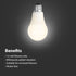 Feit Electric A21 LED Light Bulb, 150W Equivalent, Dimmable, 2605 Lumens, E26 Standard Base, 3000K Bright White, 80 CRI, High Output LED Light Bul...