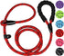 Slip Lead Dog Leash, Strong Dog Leash, 6 FT Heavy Duty Dog Leash, Durable Training Rope Slip Leash with Comfortable Padded Handle and Highly Refle...